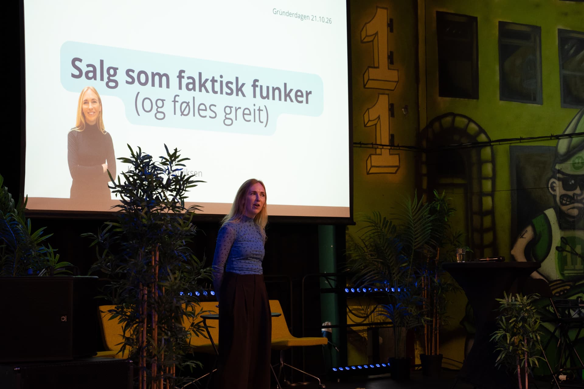 Gründerdagen 2026 – Salg, show og skaperkraft! – illustrasjon